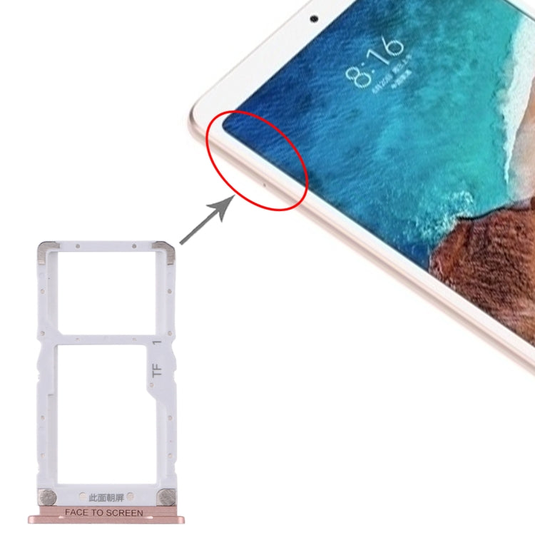 Vassoio scheda SIM + Vassoio scheda micro SD per Xiaomi Mi Pad 4, For Xiaomi Xiaomi Mi Pad 4, For Xiaomi Mi Pad 4 Vassoio scheda SIM + Vassoio scheda micro SD per Xiaomi Mi Pad 4, For Xiaomi Xiaomi Mi Pad 4, For Xiaomi Mi Pad 4